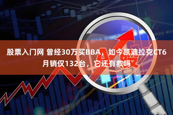 股票入门网 曾经30万买BBA，如今凯迪拉克CT6月销仅132台，它还有救吗